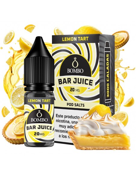 Bar Juice Nic Salt by Bombo Lemon Tart 10ml