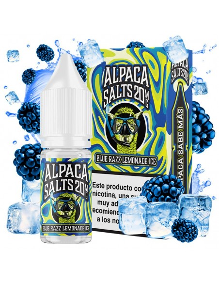 Alpaca Salt Blue Razz Lemonade Ice 10ml