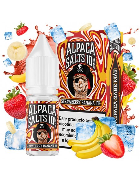 Alpaca Salt Strawberry Banana Ice 10ml