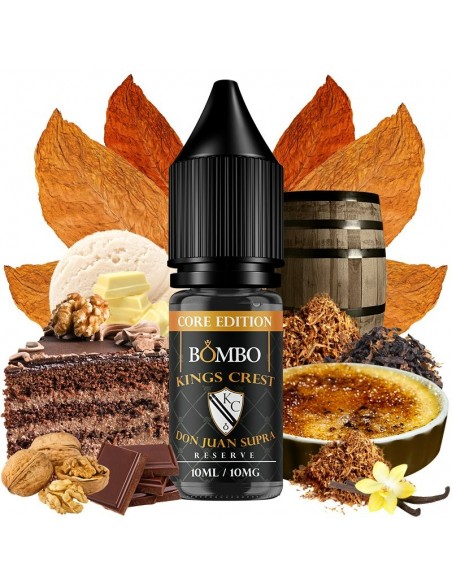 Bombo Supra Core Reserve Platinum Tobaccos Nic Salts 10ml